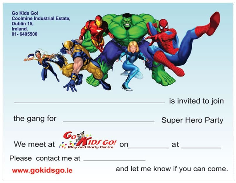 super_hero_party_invite